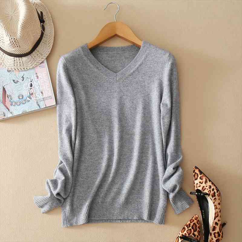 Brand Spring Autumn Women Sweater Knitted Cashmere Solid Color V Neck Female Thin Pullovers Office Lady Casual Jumpers, White;black
Brand Spring Autumn Women Sweater Knitted Cashmere Solid Color V Neck Female Thin Pullovers Office Lady Casual Jumpers, White;black