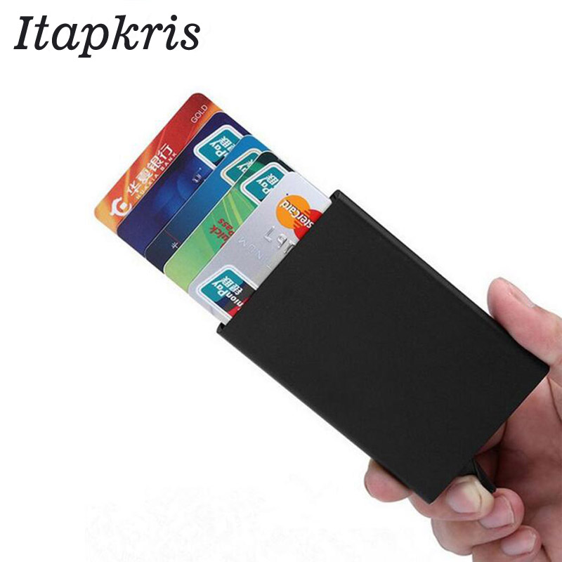 Itapkris Automatic Pop Up Credit Card Holder Cover High Quality Business Aluminum Card Wallet Travel Cash Clip Holder Cardholder, Brown;gray
Itapkris Automatic Pop Up Credit Card Holder Cover High Quality Business Aluminum Card Wallet Travel Cash Clip Holder Cardholder, Brown;gray