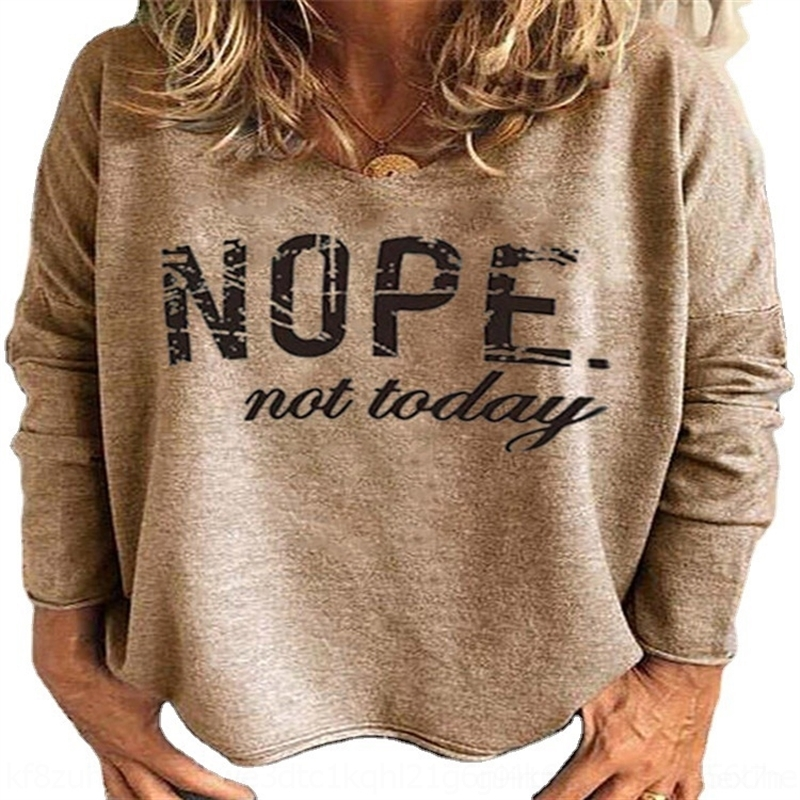 tr2i 2020 nope not today letter t-women's casual long sleeve round neck 2020 nope not today letter t-women's shirt t-shirt casual, White
tr2i 2020 nope not today letter t-women's casual long sleeve round neck 2020 nope not today letter t-women's shirt t-shirt casual, White