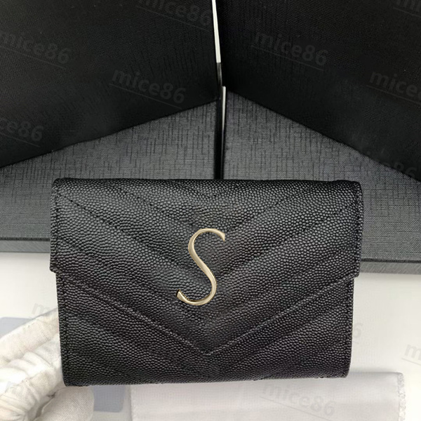 High quality Genuine Luxurys Designers Leathe Wallets Purse free Holder Fashion SINGLE Men Women's Card Holders Black Mini Wallet Interior Slot Coin Key Pouch, Black silver
High quality Genuine Luxurys Designers Leathe Wallets Purse free Holder Fashion SINGLE Men Women's Card Holders Black Mini Wallet Interior Slot Coin Key Pouch, Black silver