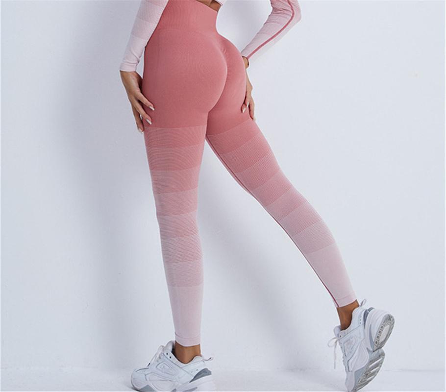 Yoga Outfit Women Soprt Leggings Feamle Seamless Pants Gradient Fitness High Waist Push Up Anti Cellulite Control Workout Gym Sport
Yoga Outfit Women Soprt Leggings Feamle Seamless Pants Gradient Fitness High Waist Push Up Anti Cellulite Control Workout Gym Sport