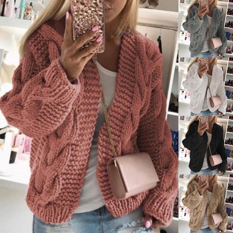 Women's Knits & Tees Cardigan Sweater Long Sleeve Women Solid Color Braid Knitted Autumn Winter Casual Open Stitch Coat Outerwear, White
Women's Knits & Tees Cardigan Sweater Long Sleeve Women Solid Color Braid Knitted Autumn Winter Casual Open Stitch Coat Outerwear, White
