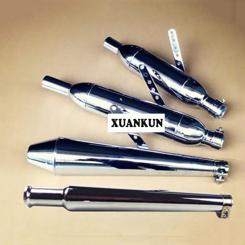 Motorcycle Exhaust System Retro Modified Pipe Tail Section Fish Mouth Rear CG125 GN125 Modification
Motorcycle Exhaust System Retro Modified Pipe Tail Section Fish Mouth Rear CG125 GN125 Modification