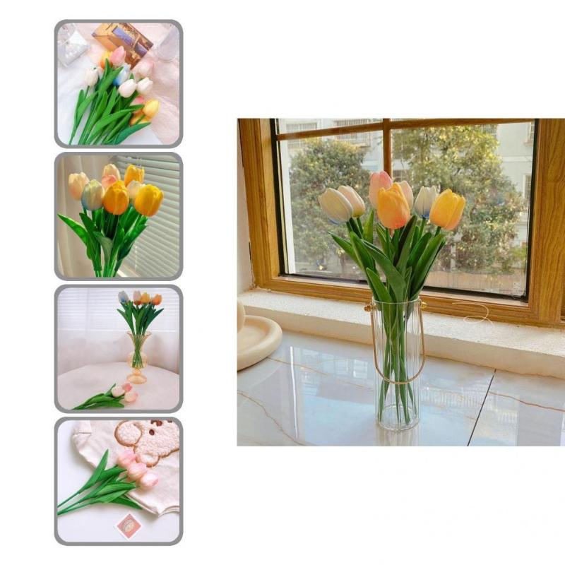 Decorative Flowers & Wreaths 3Pcs Convenient Art Flower Decor Hard To Fade Fake Handmade Anti-wear Realistic Modern Style Artificial Tulip
Decorative Flowers & Wreaths 3Pcs Convenient Art Flower Decor Hard To Fade Fake Handmade Anti-wear Realistic Modern Style Artificial Tulip
