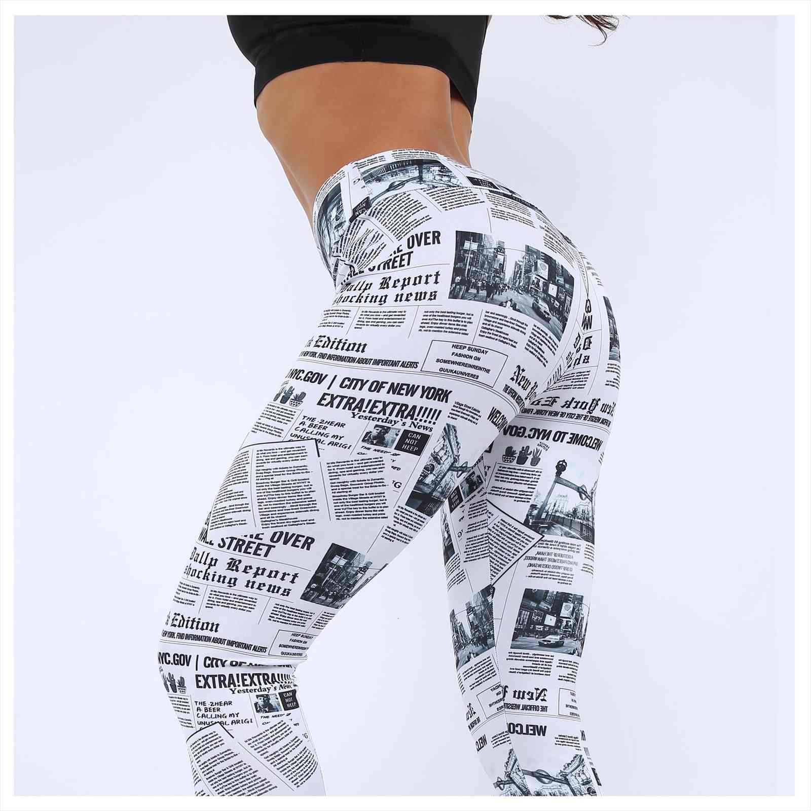 english newspaper high waist womens legging seamless gym sport fitness pantalones de mujer push up bodycon butt nbsp lift jeggings, Black
english newspaper high waist womens legging seamless gym sport fitness pantalones de mujer push up bodycon butt nbsp lift jeggings, Black