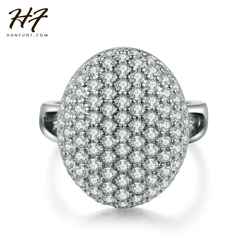 Cluster Rings Sliver Color Luxury Bijoux Fashion Cocktail Party Ring CZ Crystal Inlay Jewelry For Women As Chirstmas Gift R535, Golden;silver
Cluster Rings Sliver Color Luxury Bijoux Fashion Cocktail Party Ring CZ Crystal Inlay Jewelry For Women As Chirstmas Gift R535, Golden;silver