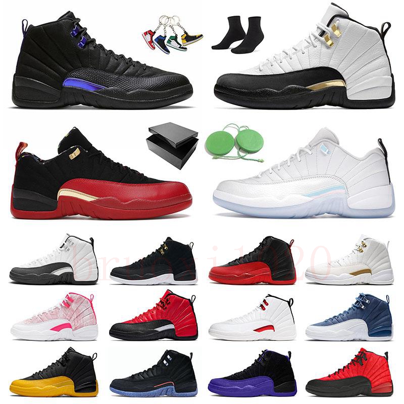 2021 Jumpman 12 basketball shoes 12s mens sports sneakers university gold indigo black dark concord CNY cherry gym red high trainers with keychain
2021 Jumpman 12 basketball shoes 12s mens sports sneakers university gold indigo black dark concord CNY cherry gym red high trainers with keychain