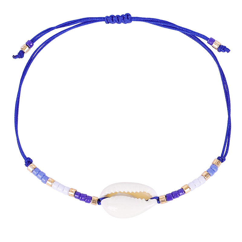 Rainbow Color Glass Seedbeads Strands Jewelry High Quality Natural Shell Charm Bracelet