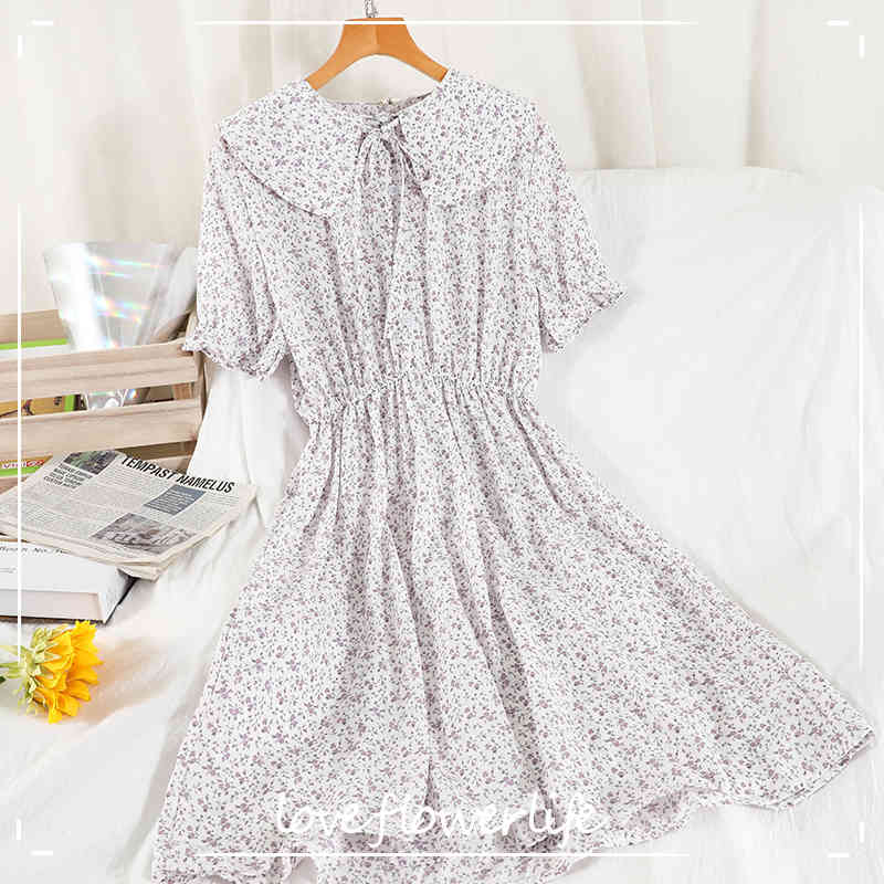 LoveFlowerLife Summer Casual Floral Print Dress A Line Peter Pan Collar High Waist Mid-Calf Women Dresses 210521, Yellow
LoveFlowerLife Summer Casual Floral Print Dress A Line Peter Pan Collar High Waist Mid-Calf Women Dresses 210521, Yellow