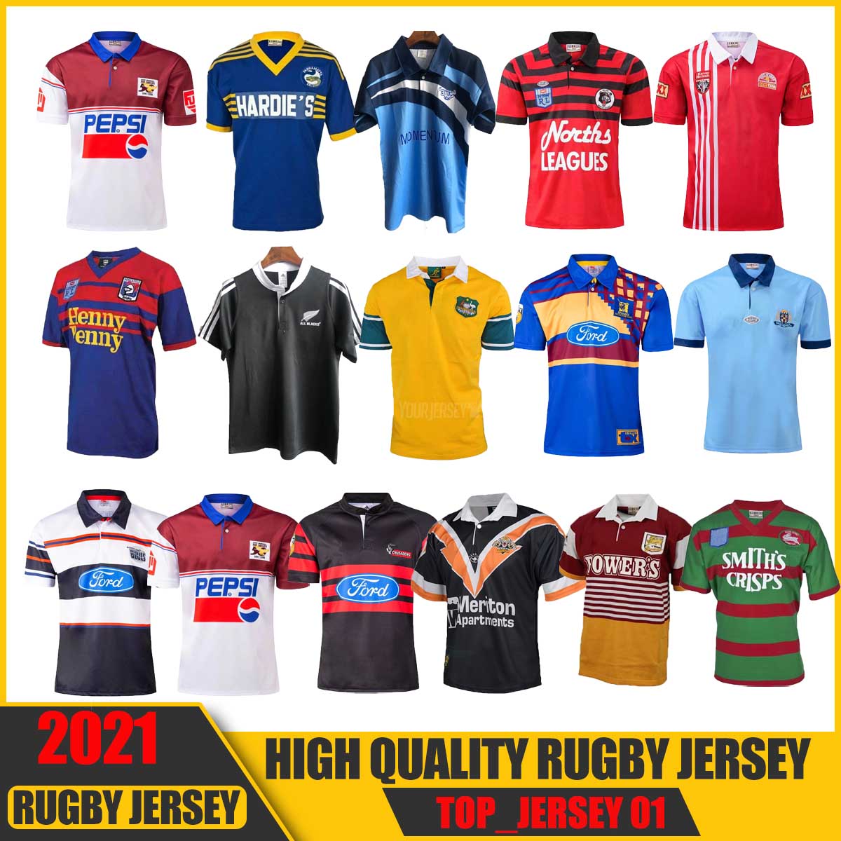 2021 New RUGBY LEAGUE JERSEYS RETRO Australia Sydney Bear Bulldogs france Highland Lanholton Manly Seahawks Manly Seahawk Blues Maru vintage, Black
2021 New RUGBY LEAGUE JERSEYS RETRO Australia Sydney Bear Bulldogs france Highland Lanholton Manly Seahawks Manly Seahawk Blues Maru vintage, Black