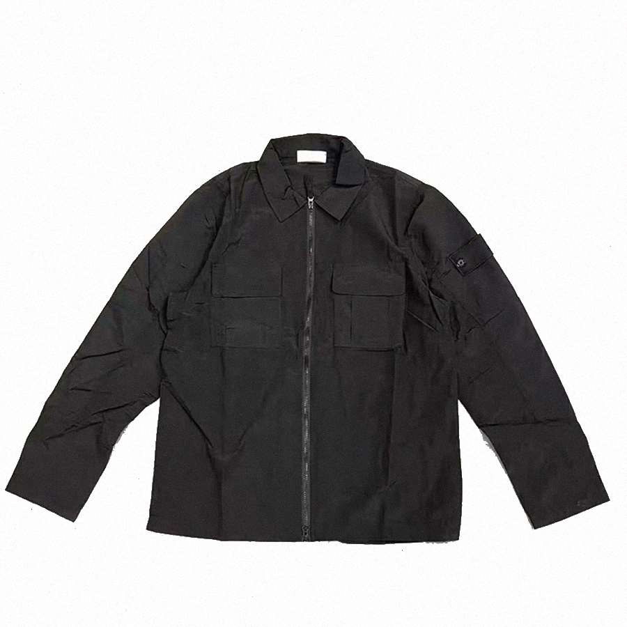 Designer Stone Nylon Meatl badge jacket Mens Casual ISLAND Cotton shirt Jackets Men windbreaker women coat Europe and America Fashion coats, Black;brown
Designer Stone Nylon Meatl badge jacket Mens Casual ISLAND Cotton shirt Jackets Men windbreaker women coat Europe and America Fashion coats, Black;brown