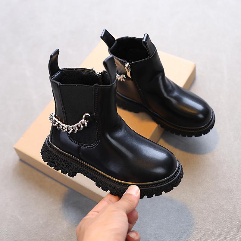 Boots 2021 Autumn And Winter Korean Children's Retro Two Cotton Plus Velvet Black Short Boots, Big Boy Leather
Boots 2021 Autumn And Winter Korean Children's Retro Two Cotton Plus Velvet Black Short Boots, Big Boy Leather