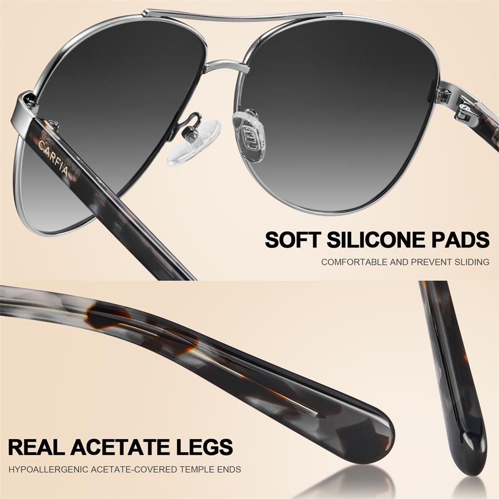 carfia Polarized sunglasses for women men brand designer sun glasses Metal Frame Sport Outdoor Sunnies unisex CA3216