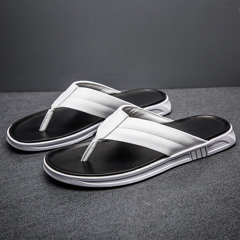 slippers chinelo de couro genuÃno masculino, chinelo alto alta qualida moda praia tyku, Black
slippers chinelo de couro genuÃno masculino, chinelo alto alta qualida moda praia tyku, Black