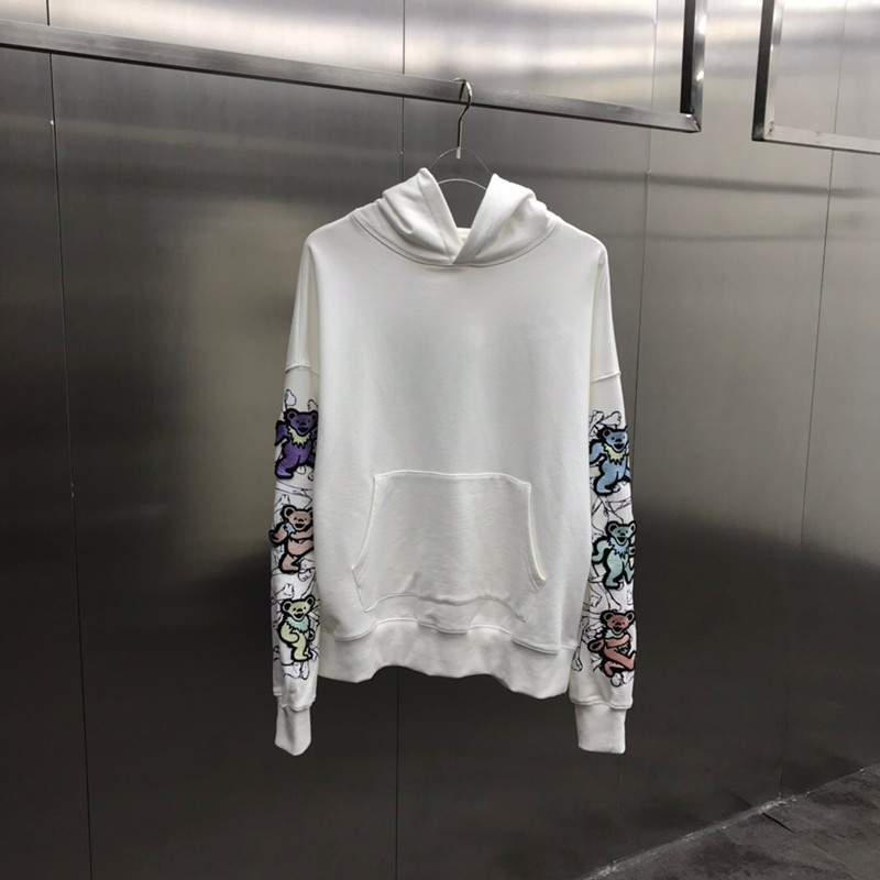 2020 winter New Designer Mens Clothing Homme Hooded Casual Sweatshirts Mens Women Hoodies Arm Bear embroidery Pullover Sweatshirt, Black
2020 winter New Designer Mens Clothing Homme Hooded Casual Sweatshirts Mens Women Hoodies Arm Bear embroidery Pullover Sweatshirt, Black