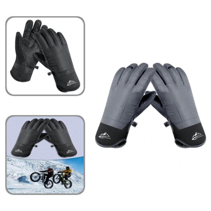 Sports Gloves Nap 1 Pair Practical Cycling Riding Running Work Warm Polyester Fingers Thicker For Exercise, Black
Sports Gloves Nap 1 Pair Practical Cycling Riding Running Work Warm Polyester Fingers Thicker For Exercise, Black