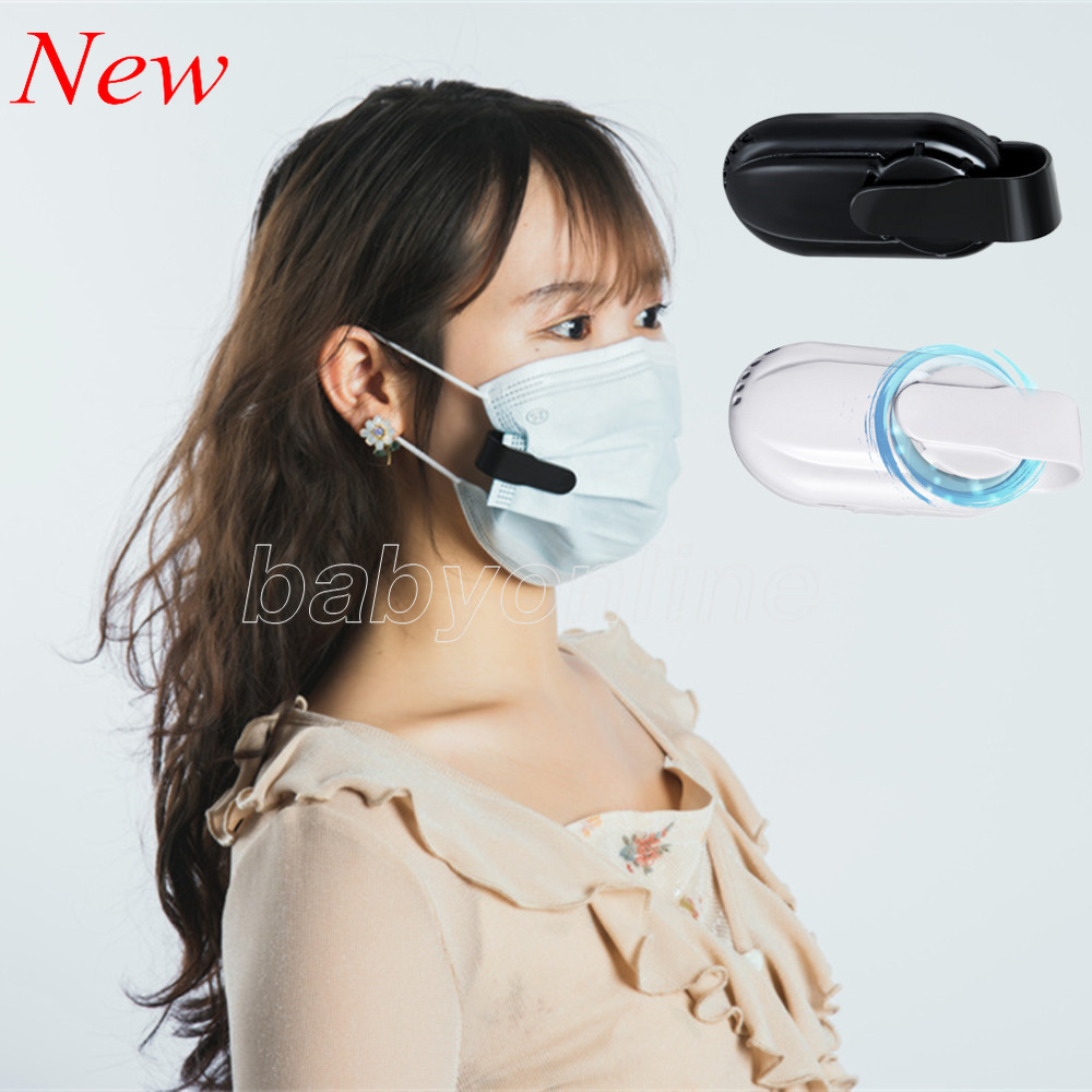 Reusable Portable Mask Fan For Face Mask Clip-On Air Filter USB Rechargeable Exhaust Mini Fans Personal Wearable Air Purifiers
Reusable Portable Mask Fan For Face Mask Clip-On Air Filter USB Rechargeable Exhaust Mini Fans Personal Wearable Air Purifiers