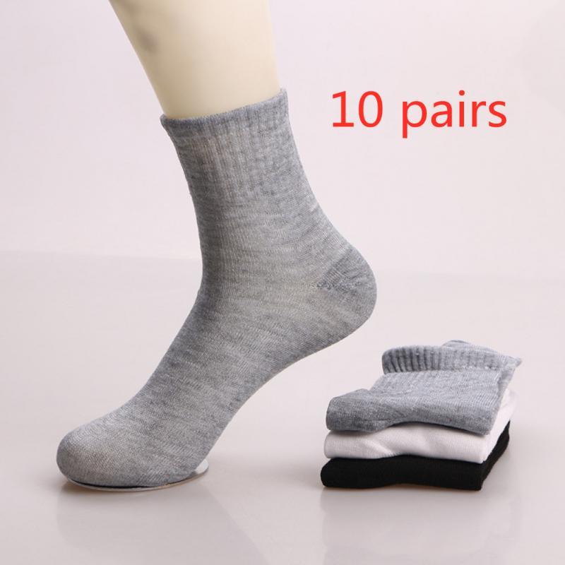 Men's Socks Sports 10 Pairs Cotton Solid Color Breathable Comfortable Middle Tube Female Wholesale, Black
Men's Socks Sports 10 Pairs Cotton Solid Color Breathable Comfortable Middle Tube Female Wholesale, Black