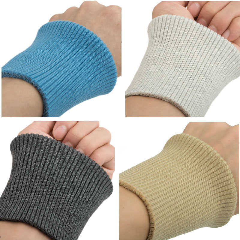 High Quality Stretchy Knit Rib Cuff PairTrim ClothingJacketCoat Cotton Stretchy Thick Cuffing 1 Pairs 354inch width 2107021908800