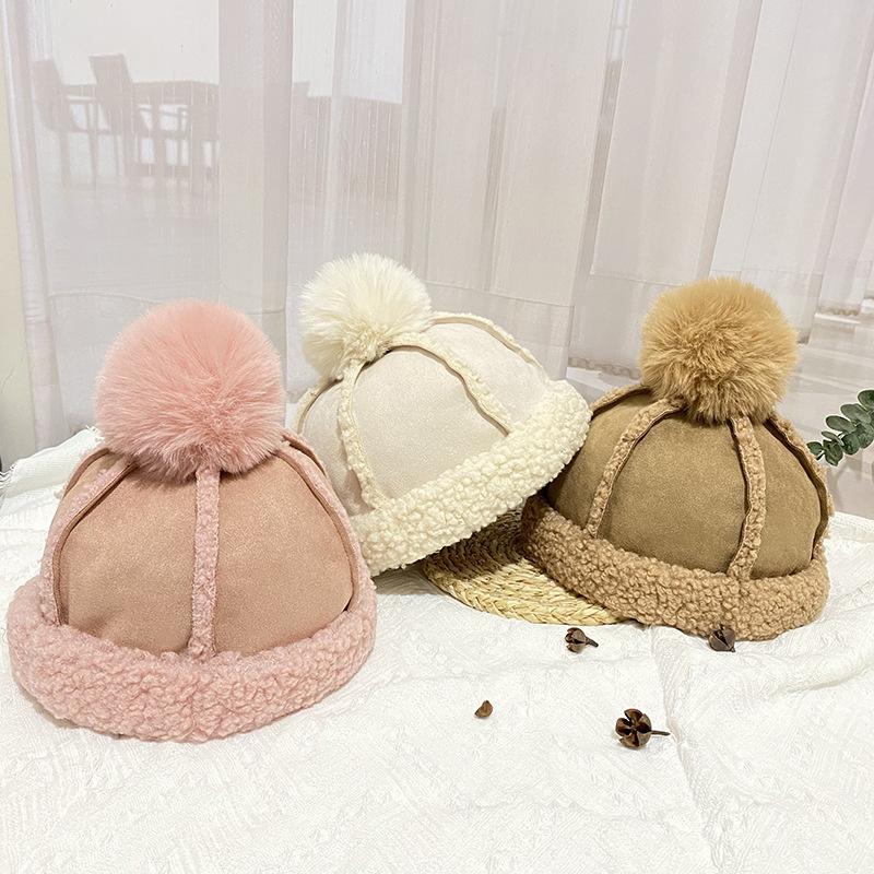 Beanies Winter Thick Warm Suede Skully Cap Hairball Women Faux Fur Wool Hat Female Plush Baseball Russian
Beanies Winter Thick Warm Suede Skully Cap Hairball Women Faux Fur Wool Hat Female Plush Baseball Russian
