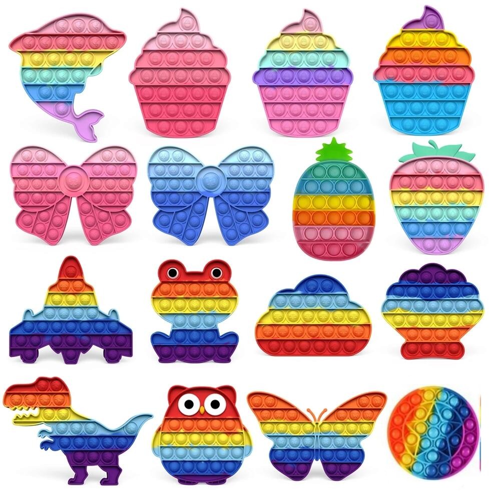 Push Bubble Sensory Fidget Toy Autism Squishy Stress Reliever Toys Adult Kid Unicorn Fidget Toys DHL fast
Push Bubble Sensory Fidget Toy Autism Squishy Stress Reliever Toys Adult Kid Unicorn Fidget Toys DHL fast