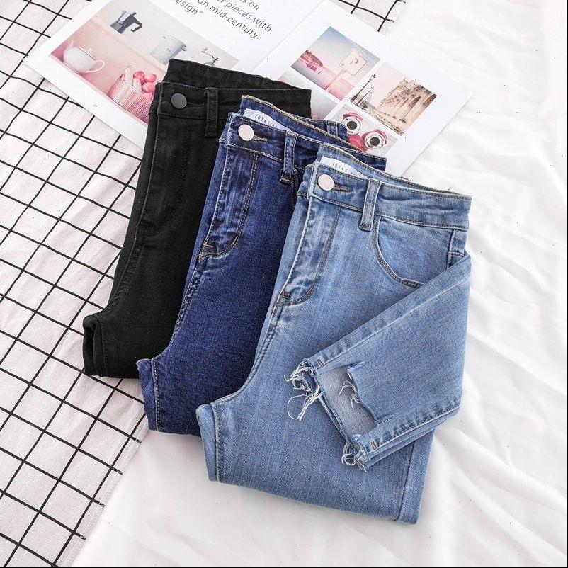 women jeans skinny pencil female denim pants ripped stretch waist ankle length slim plus size, Blue
women jeans skinny pencil female denim pants ripped stretch waist ankle length slim plus size, Blue