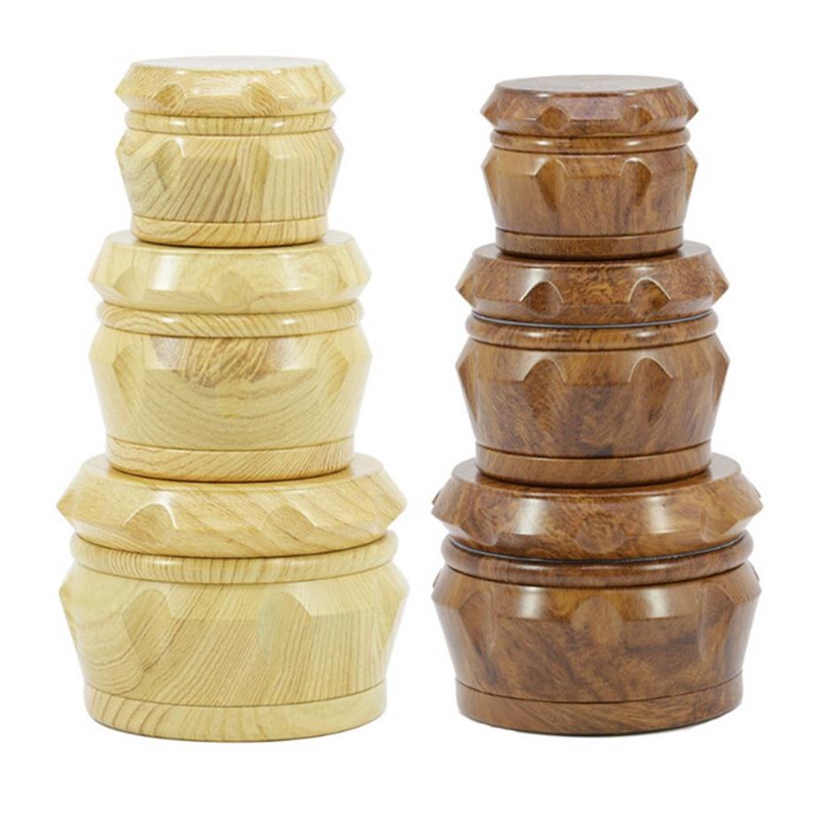 Drum Style Hard Herb Grinder For Tobacco 40MM 50MM 63MM 4 Piece Acrylic Smoking Herb Grinder With Wooden Wood Crusher Leaf Design DHLa52
Drum Style Hard Herb Grinder For Tobacco 40MM 50MM 63MM 4 Piece Acrylic Smoking Herb Grinder With Wooden Wood Crusher Leaf Design DHLa52