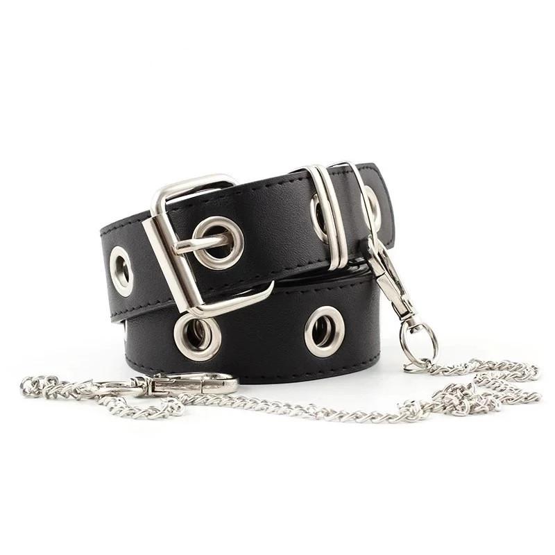 Belts Women Belt Punk Fashion For High-quality Single Stomata Retro Jeans Ornaments Women2021, Black;brown
Belts Women Belt Punk Fashion For High-quality Single Stomata Retro Jeans Ornaments Women2021, Black;brown