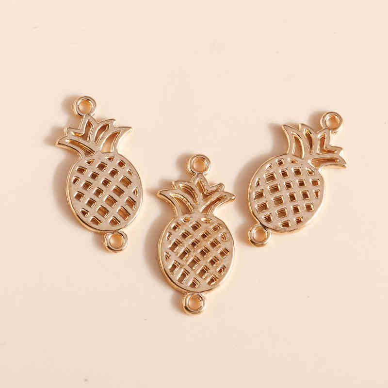 20pcs 13*27mm Gold Color Pineapple Charms Connector Fit Necklaces Pendants Bracelets Making DIY Handmade Jewelry Accessories, Bronze;silver
20pcs 13*27mm Gold Color Pineapple Charms Connector Fit Necklaces Pendants Bracelets Making DIY Handmade Jewelry Accessories, Bronze;silver