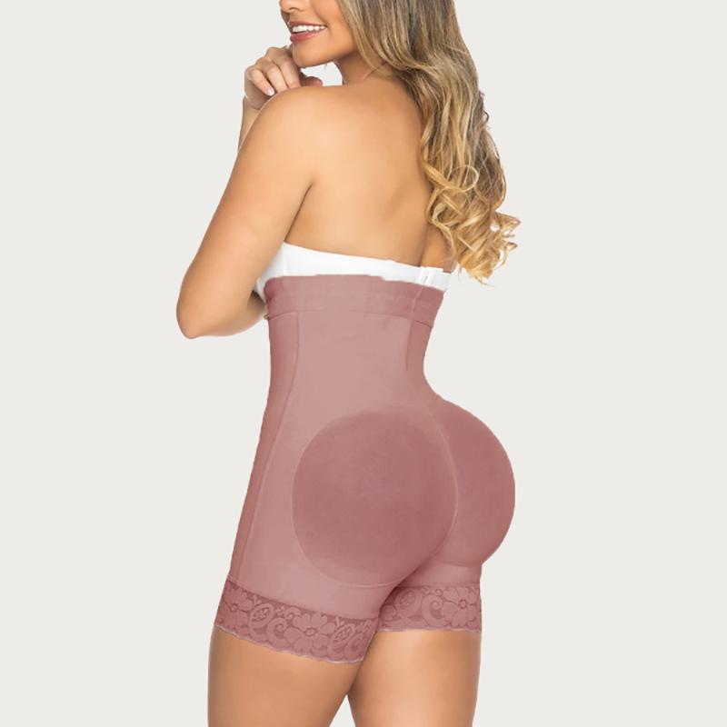 Women's Shapers Fajas Colombian Girdle High Waist Double Compression Shaping Belt Shaper BuLifter Shorts Tummy Control Shapewear Slimming