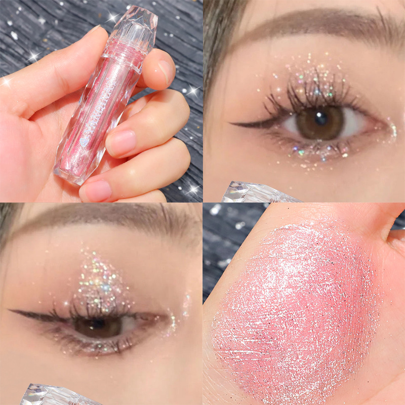 6 Colors Liquid Eyeshadow Brightening Waterproof Super Glitter Highlighter Brighten Makeup Diamond Pearl Eyeshadows Shimmer 0890, As option show
6 Colors Liquid Eyeshadow Brightening Waterproof Super Glitter Highlighter Brighten Makeup Diamond Pearl Eyeshadows Shimmer 0890, As option show