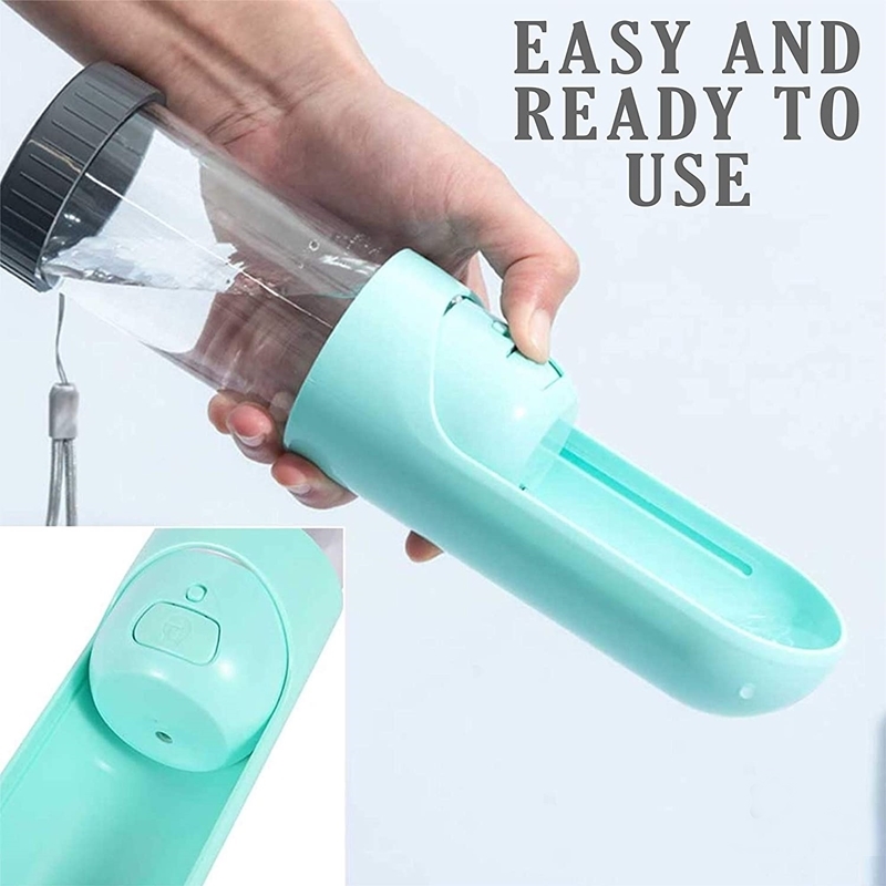 Portable Dog Water Bottle Outdoor Walking Pet Feeder Bowl Travel Puppy Cat Drinking Filter Healthy Water Pet Water Dispenser