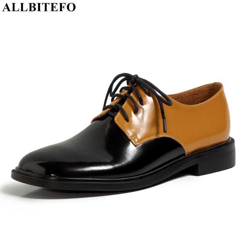 ALLBITEFO fashion casual genuine leather thick heels women shoes low-heeled comfortable woemn heels autumn alons hauts femme 210611, As picture
ALLBITEFO fashion casual genuine leather thick heels women shoes low-heeled comfortable woemn heels autumn alons hauts femme 210611, As picture