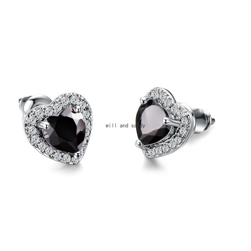 Red Green Purple Cubic Zircon Heart Stud Earrings Love Crystal Earrings Studs for Women Fashion Jewelry Will and Sandy
Red Green Purple Cubic Zircon Heart Stud Earrings Love Crystal Earrings Studs for Women Fashion Jewelry Will and Sandy