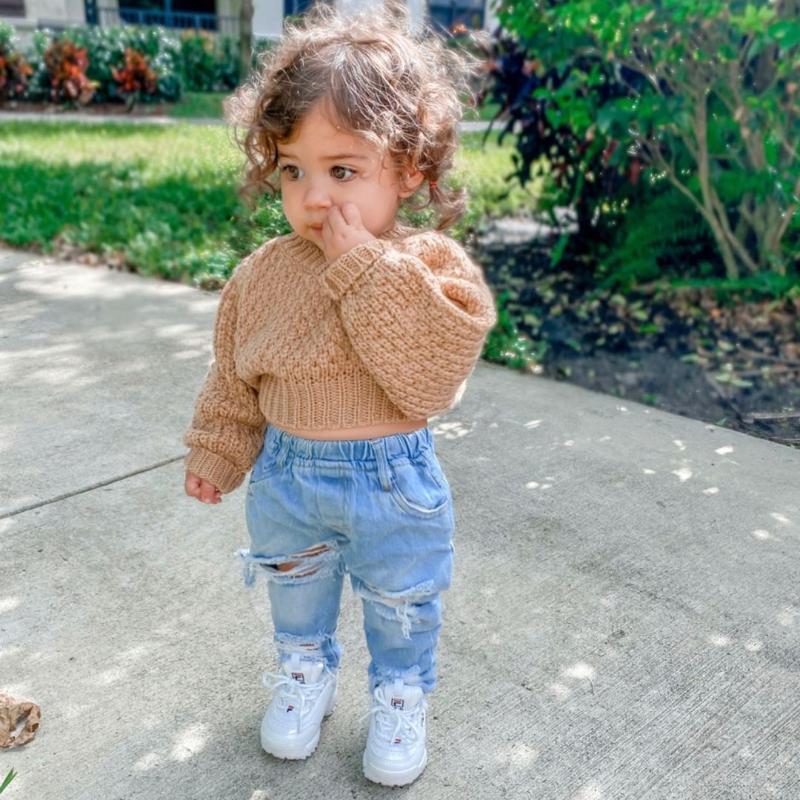 Pullover Cute Infant Toddler Baby Girls Clothing Knit Sweater Sweatshirt Warm Long Sleeve Shirt Tops Knitted Fall Winter Clothes, Blue
Pullover Cute Infant Toddler Baby Girls Clothing Knit Sweater Sweatshirt Warm Long Sleeve Shirt Tops Knitted Fall Winter Clothes, Blue