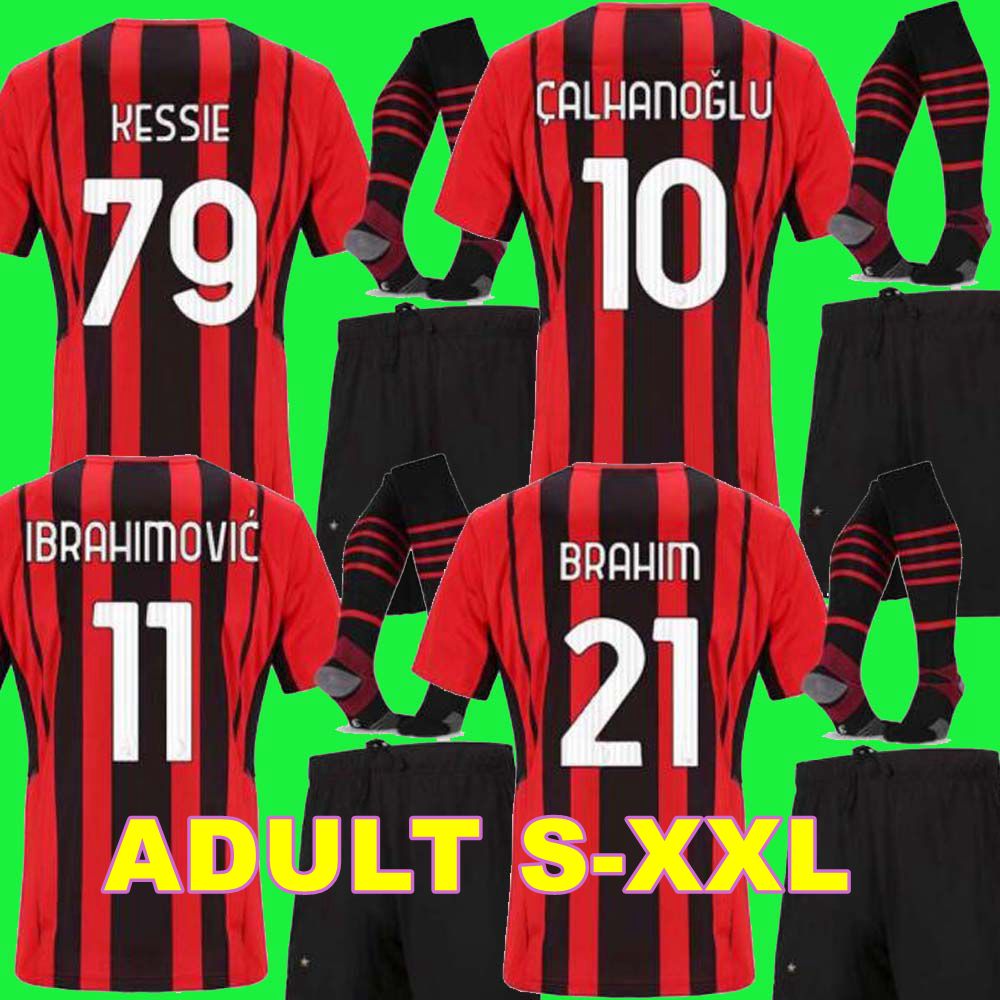 Thailand 21 22 AC Soccer milan IBRAHIMOVIC jerseys 2021 TONALI Mandzukic Kessie brahim BENNACER THEO REBIC LEAO Men ADULT sets socks football Kits, 21/22 adult home patch
Thailand 21 22 AC Soccer milan IBRAHIMOVIC jerseys 2021 TONALI Mandzukic Kessie brahim BENNACER THEO REBIC LEAO Men ADULT sets socks football Kits, 21/22 adult home patch
