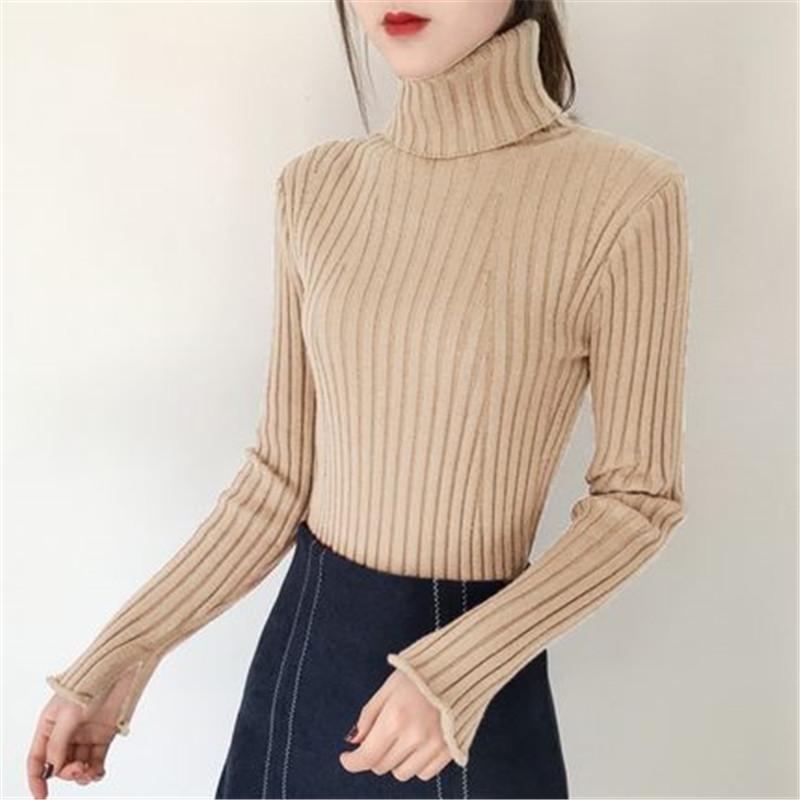 Women's Sweaters 2022 Fashion White Black Grey Cashmere Sweater Women Long Sleeve Autumn Winter Warm Turtleneck Pullover Knitted Jumper
Women's Sweaters 2022 Fashion White Black Grey Cashmere Sweater Women Long Sleeve Autumn Winter Warm Turtleneck Pullover Knitted Jumper