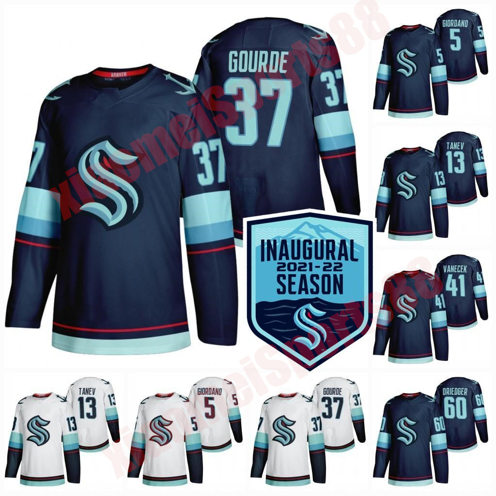 2021 2022 Seattle Kraken Ice Hockey Jersey 5 Mark Giordano 29 Vince Dunn 37 Yanni Gourde 32th New Team Custom Mens Womens Youth Jerseys, As shown in illustration
2021 2022 Seattle Kraken Ice Hockey Jersey 5 Mark Giordano 29 Vince Dunn 37 Yanni Gourde 32th New Team Custom Mens Womens Youth Jerseys, As shown in illustration