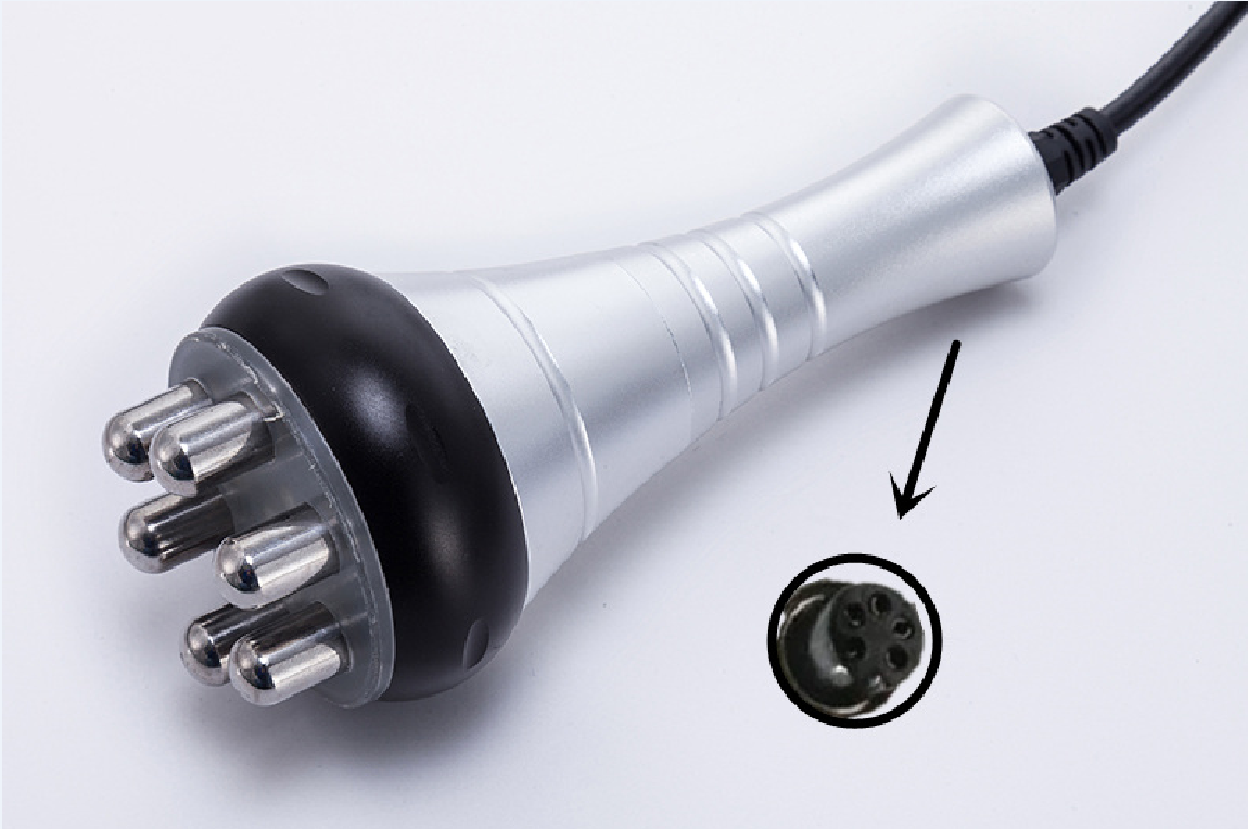Factory produce Other Beauty Equipment six pole RF handle for body use with Five core connector
Factory produce Other Beauty Equipment six pole RF handle for body use with Five core connector