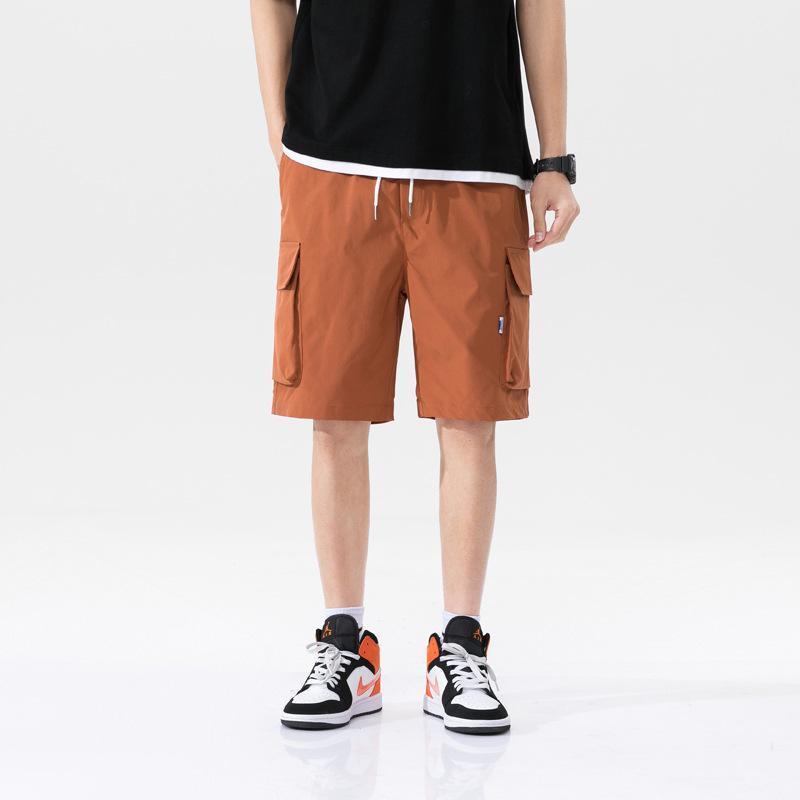 Men's Shorts Summer Trend Loose Breathable Five-point Overalls Fashion Casual Lace-up Couple Solid Cotton, Yellow
Men's Shorts Summer Trend Loose Breathable Five-point Overalls Fashion Casual Lace-up Couple Solid Cotton, Yellow