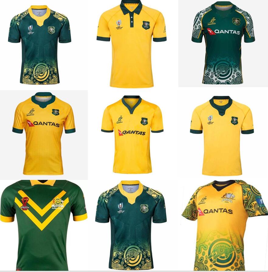 18 19 20 21 Australia Rugby Jerseys home Kangaroos Wallaby Size S-3XL maillot de National League, Black
18 19 20 21 Australia Rugby Jerseys home Kangaroos Wallaby Size S-3XL maillot de National League, Black