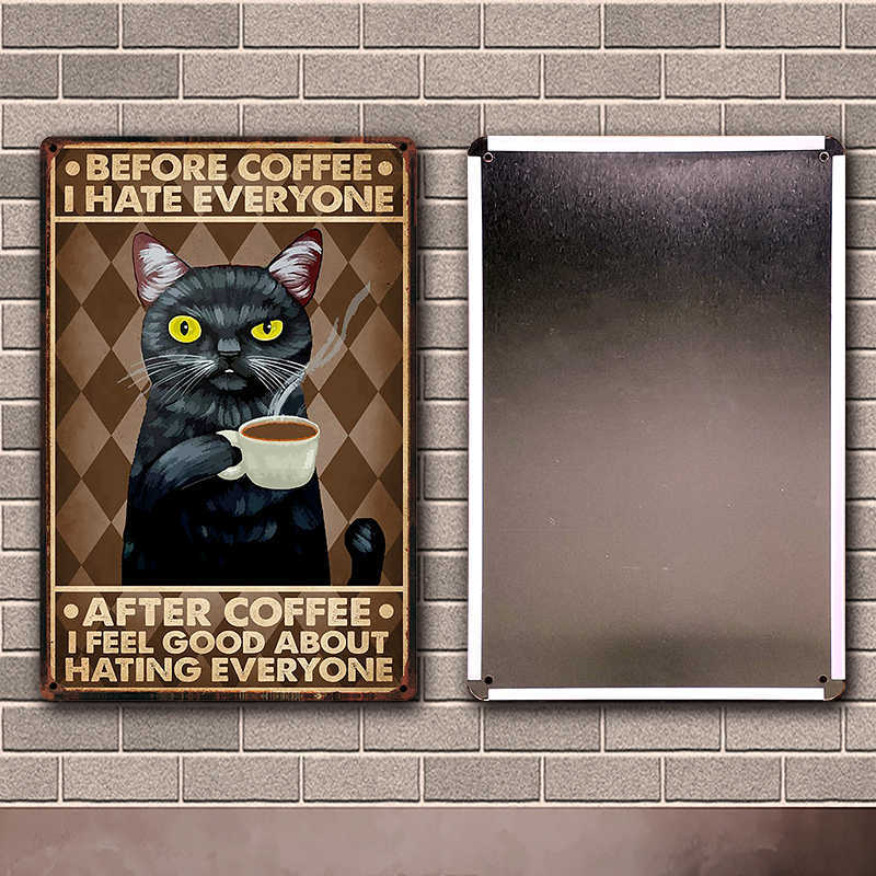 Pets Sewing Black Cats And Baking Coffee My Lord Butt Tin Metal Sign Home Pub Bar Decor Painting 20*30 CM Size Dy224
Pets Sewing Black Cats And Baking Coffee My Lord Butt Tin Metal Sign Home Pub Bar Decor Painting 20*30 CM Size Dy224
