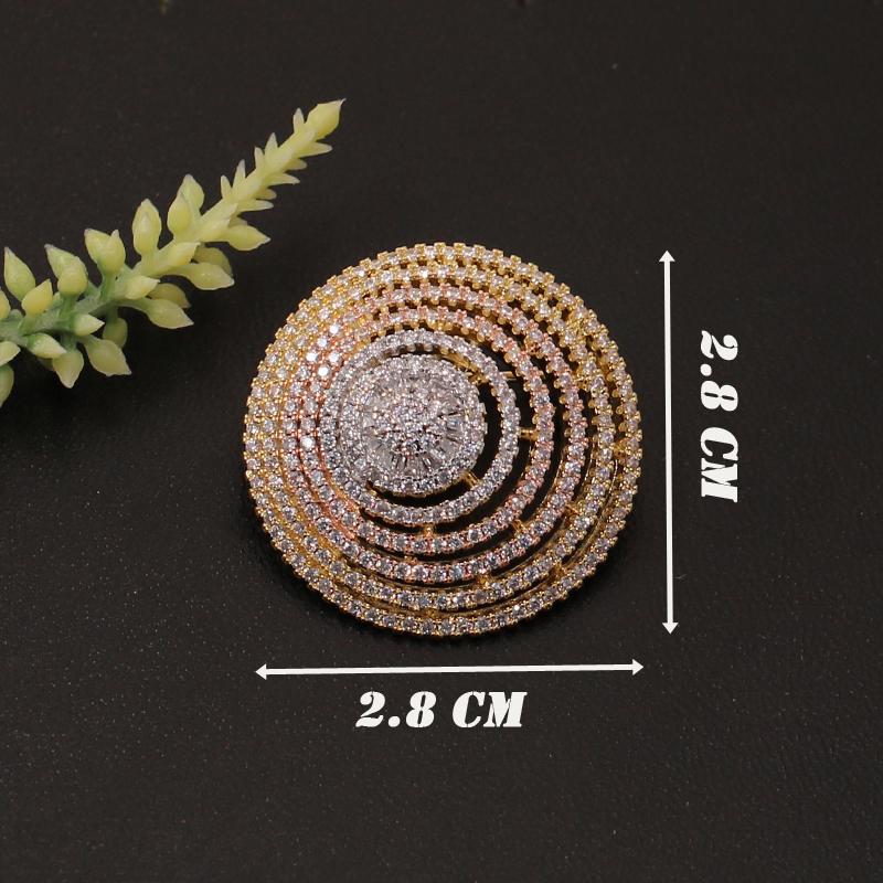 Pins, Brooches Lanyika Fashion Jewelry Full Micro Paved Fortunate Winter Round Brooch Pin For Daily Wedding Party Luxury Gift, Gray
Pins, Brooches Lanyika Fashion Jewelry Full Micro Paved Fortunate Winter Round Brooch Pin For Daily Wedding Party Luxury Gift, Gray