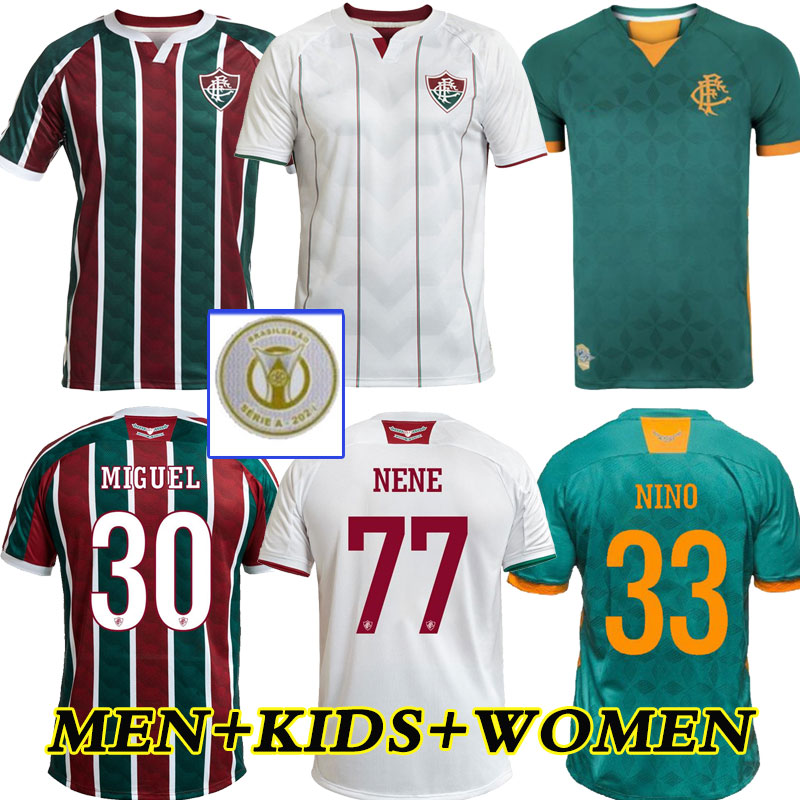 2021 Brazilian Fluminense soccer jersey adult men women kids suit set kit M.PAULO PH GANSO football jerseys NENE NINO MIGUEL camisa 20/21, Black;yellow
2021 Brazilian Fluminense soccer jersey adult men women kids suit set kit M.PAULO PH GANSO football jerseys NENE NINO MIGUEL camisa 20/21, Black;yellow