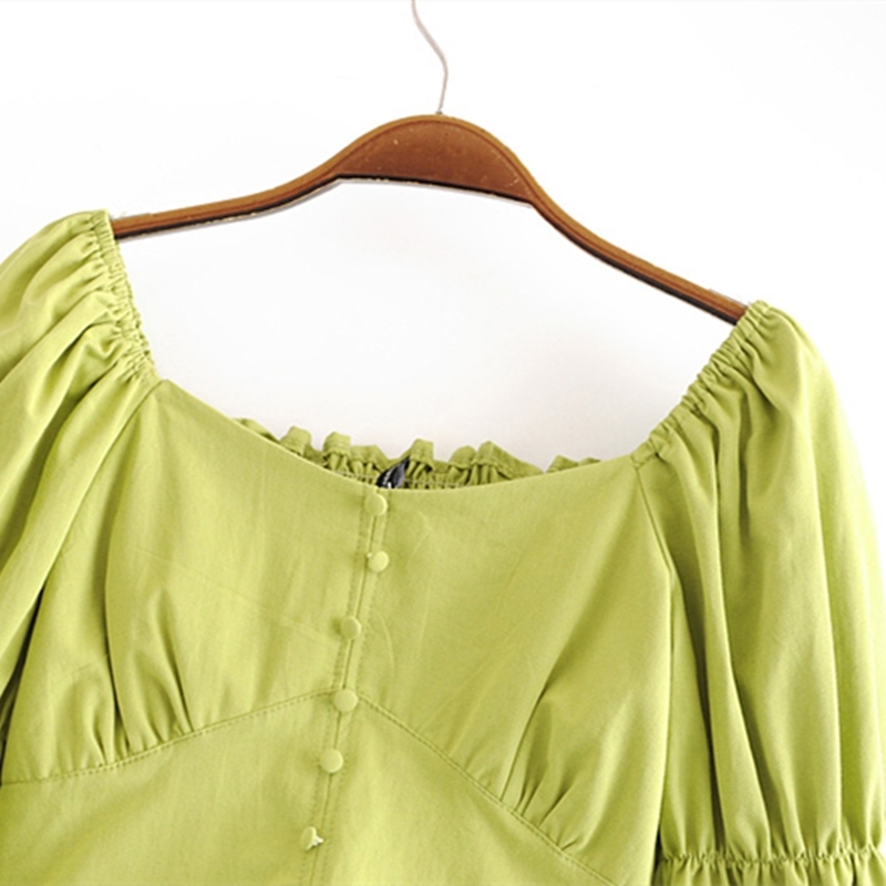 beauty Fashion Blogger Style Off Shoulder Short Shirts Women Casual Chic Pleated Fold Tops Female Chaqueta De Moda 210514