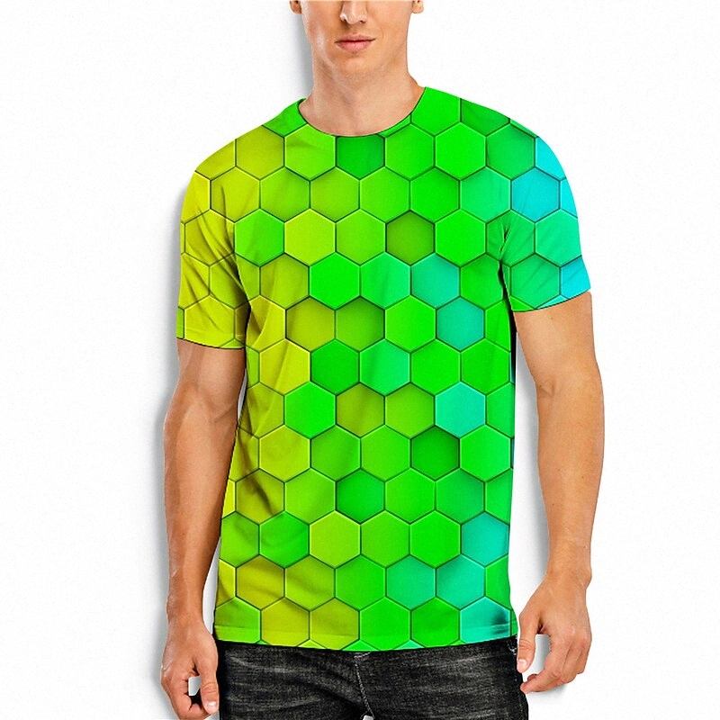 Men's T Shirt 3D Pr… - image