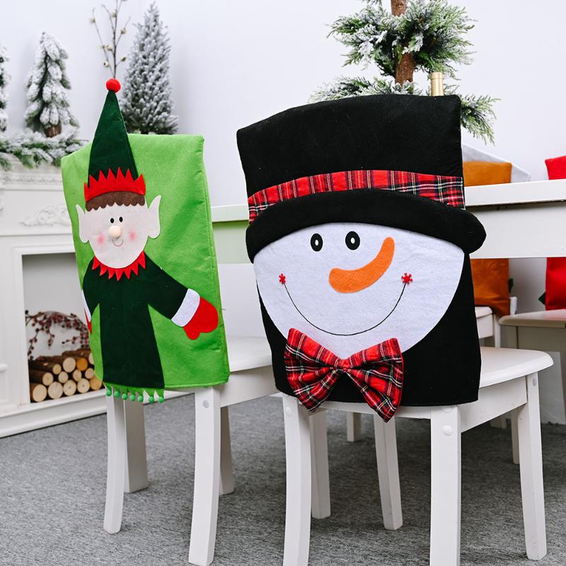 Christmas Decorations Chair Cover Dinner Table Red Santa Claus Hat Back Decoration Home Party Decor Supplies
Christmas Decorations Chair Cover Dinner Table Red Santa Claus Hat Back Decoration Home Party Decor Supplies