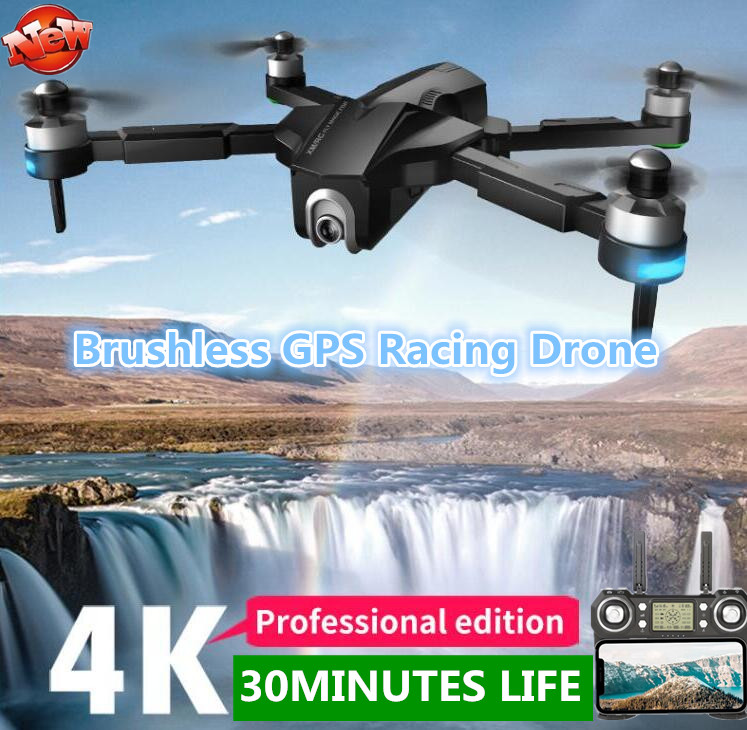 4K ESC Camera 5G WIFI FPV GPS Smart RC Drone 30 Mins GPS Brushless Auto Return Follow Me Mode Foldable Quadcopter RTF Add Bag, White box 1battery
4K ESC Camera 5G WIFI FPV GPS Smart RC Drone 30 Mins GPS Brushless Auto Return Follow Me Mode Foldable Quadcopter RTF Add Bag, White box 1battery