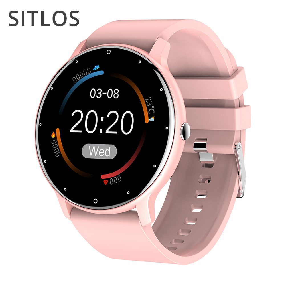 SITLOS 2021 New Smart Watch IP67 Waterproof Bluetooth 5.0 Full Touch Screen Sports Smartwatch Men Women for iOS Androidg, Black
SITLOS 2021 New Smart Watch IP67 Waterproof Bluetooth 5.0 Full Touch Screen Sports Smartwatch Men Women for iOS Androidg, Black