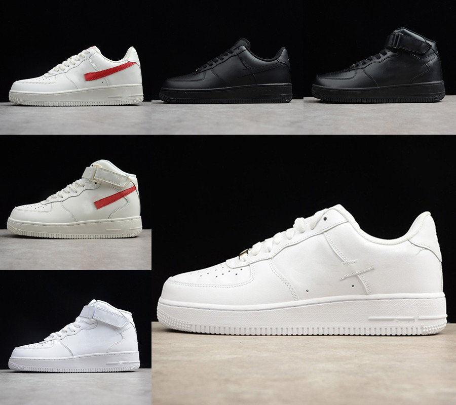 Wholesale Classic FORCES Mens Low RunninG Shoes Cheap One Unisex 1 Knit Euro Airs High Women All White Black Red Skateboard Skate Outdoor Trainers
Wholesale Classic FORCES Mens Low RunninG Shoes Cheap One Unisex 1 Knit Euro Airs High Women All White Black Red Skateboard Skate Outdoor Trainers